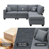 Modular Modern Sectional Sofa - LuxNovaHub 