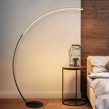 RGBW Modern Curve Floor Lamp | New Version - LuxNovaHub 