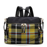 Nishi Plaid Backpack - LuxNovaHub 