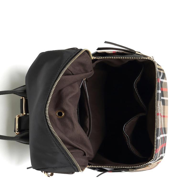 Nishi Plaid Backpack - LuxNovaHub 