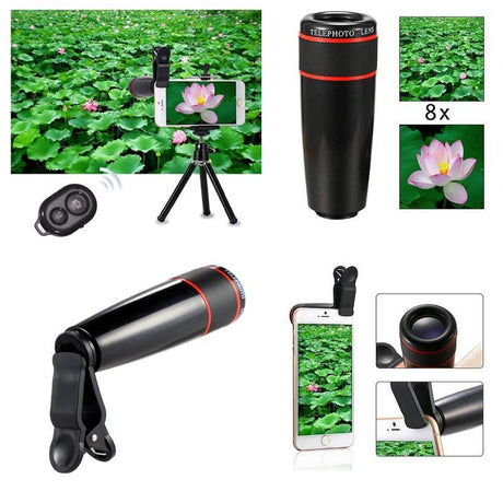 Smartphone Camera Lens Kit - LuxNovaHub 