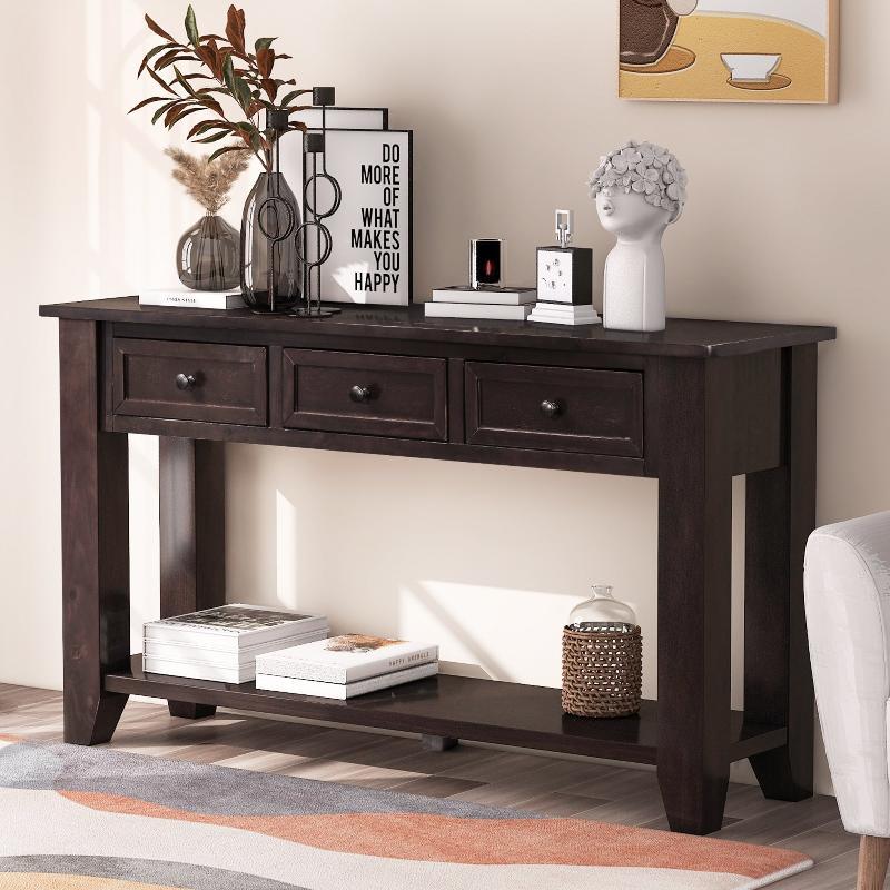 Console Table Sofa Table for Living Room - LuxNovaHub 