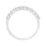 cttw Shared Prong-Set Brilliant Round-Cut Dia - LuxNovaHub 