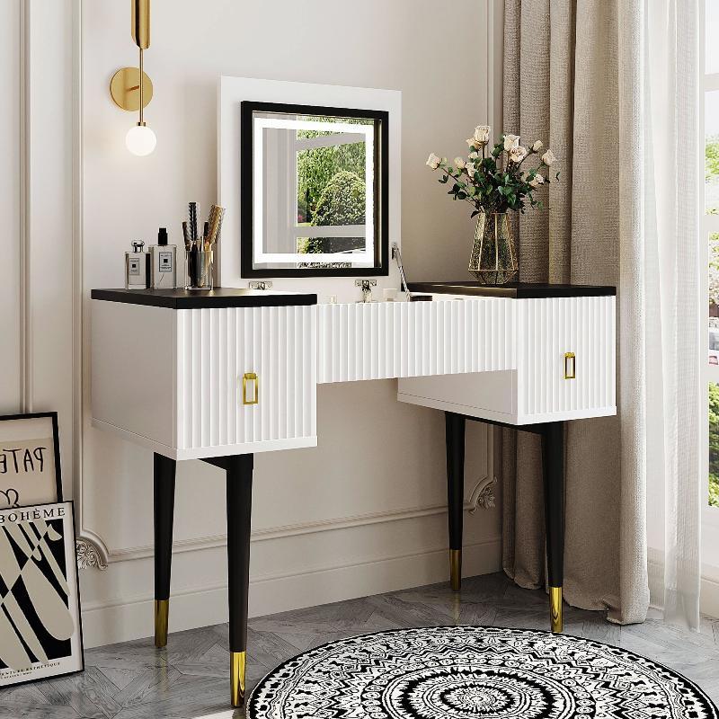 43.3" Modern Vanity Table Set