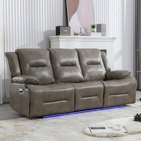 3 Seater Home Theater Recliner sofa - LuxNovaHub 