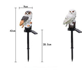 LED Garden Owl Solar Lights - LuxNovaHub 