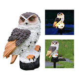 LED Garden Owl Solar Lights - LuxNovaHub 