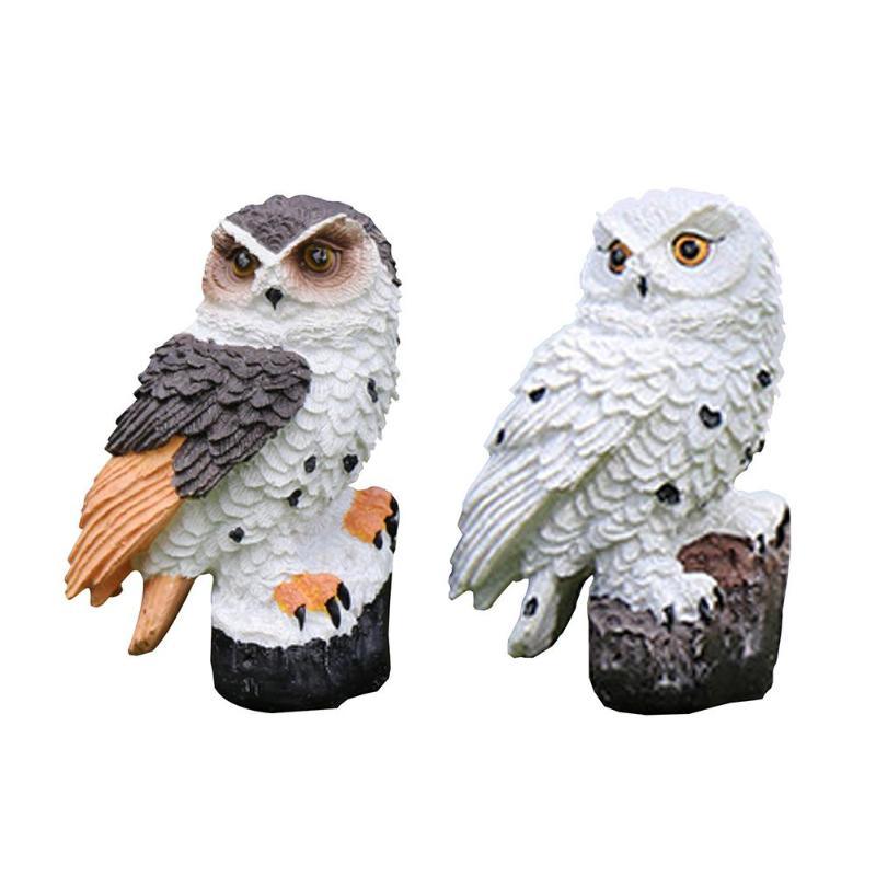 LED Garden Owl Solar Lights - LuxNovaHub 