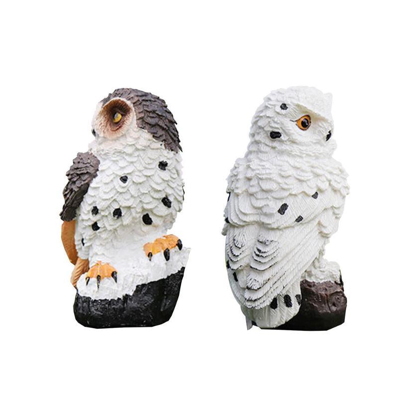 LED Garden Owl Solar Lights - LuxNovaHub 