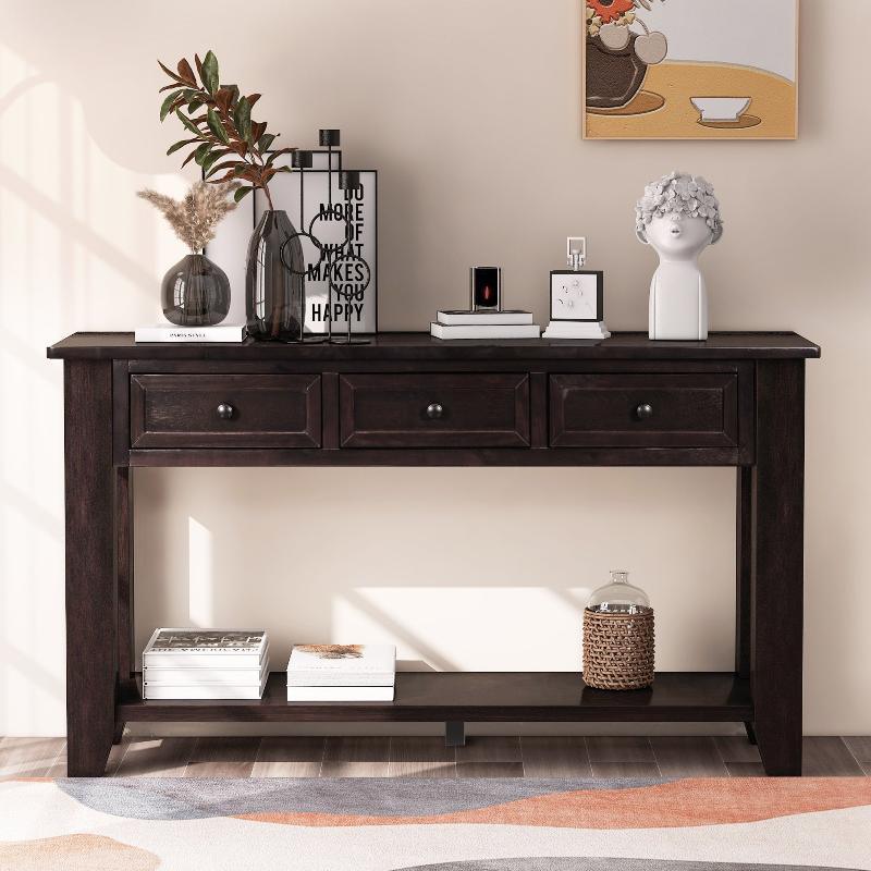 Console Table Sofa Table for Living Room - LuxNovaHub 