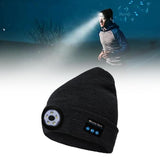 Wireless Bluetooth LED Hat - LuxNovaHub 