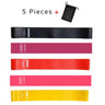 5pcs/set Yoga Resistance Rubber Bands Expander Belt Fitness