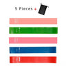 5pcs/set Yoga Resistance Rubber Bands Expander Belt Fitness