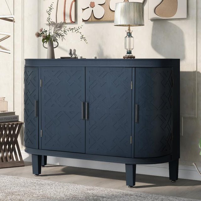 Accent Storage Cabinet Sideboard Wooden - LuxNovaHub 