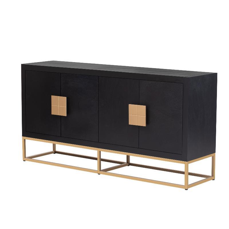 Cabinet with Unique Support Legs and Adjustable - LuxNovaHub 