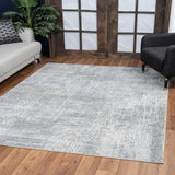 Elegance GC_CNC6009 Blue 2 ft. x 3 ft. Area Rug - LuxNovaHub 