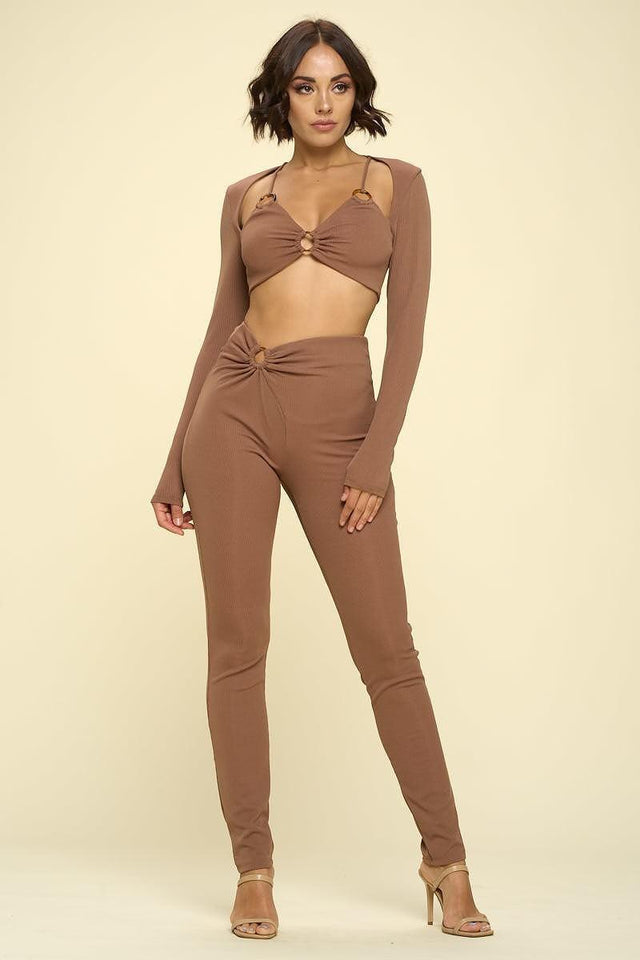 Bikini Top Solid Color 2 Piece - LuxNovaHub 