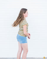 Tractr Stretch Denim Shorts for Girls - LuxNovaHub 