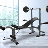 Everfit Multi Station Weight Bench - LuxNovaHub 