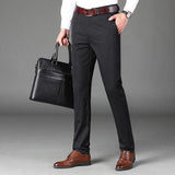 Fashion Men's Pants 2022 | Casual Suits Pants Men | Men Business - LuxNovaHub 