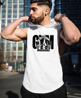 Men Summer Fitness Clothing Bodybuilding Hoody - LuxNovaHub 