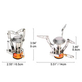 Gas Stove Heater Tourist Burner Foldable - LuxNovaHub 