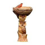 Garden Decoration Resin Birdbath - LuxNovaHub 