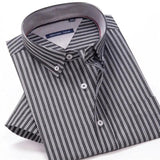 Cotton summer men's shirt - LuxNovaHub 