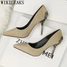 Stiletto High Hills For Women Office Shoes - LuxNovaHub 