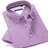 Cotton summer men's shirt - LuxNovaHub 