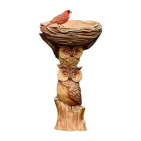 Garden Decoration Resin Birdbath - LuxNovaHub 