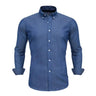 VISADA JAUNA High Quality Men Shirt Jeans Long Sleeve - LuxNovaHub 