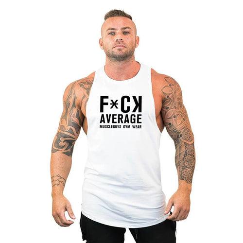 Workout Gym Clothing Tank Top Man Shirt Mesh Fitness Training - LuxNovaHub 