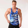 Men Bodybuilding Tank Tops Camouflage Sleeveless - LuxNovaHub 