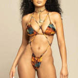 In-X Bandage three piece swimsuit - Sexikinis Swim - LuxNovaHub 