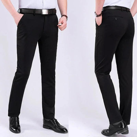 New Fashion High Quality Cotton Men Suit Pants - LuxNovaHub 