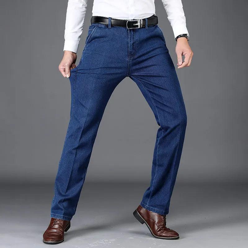 Classic Style Autumn and Winter Men's Thick High Waist - LuxNovaHub 