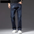 Autumn Men's Dark Blue Straight-leg Brand - LuxNovaHub 