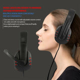 Comfortable USB Wired Stereo Micphone Headphone - LuxNovaHub 