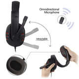 Comfortable USB Wired Stereo Micphone Headphone - LuxNovaHub 