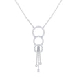 Chandelier Circle Trio Bolo Adjustable Diamond - LuxNovaHub 