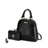 Nora Premium Croco Satchel Handbag For Women - LuxNovaHub 