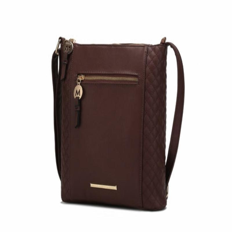 Miranda Vegan Leather Women Crossbody Bag - LuxNovaHub 