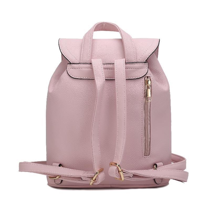 Xandria Vegan Leather Women Backpack - LuxNovaHub 