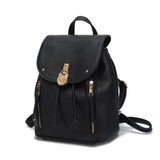 Xandria Vegan Leather Women Backpack - LuxNovaHub 