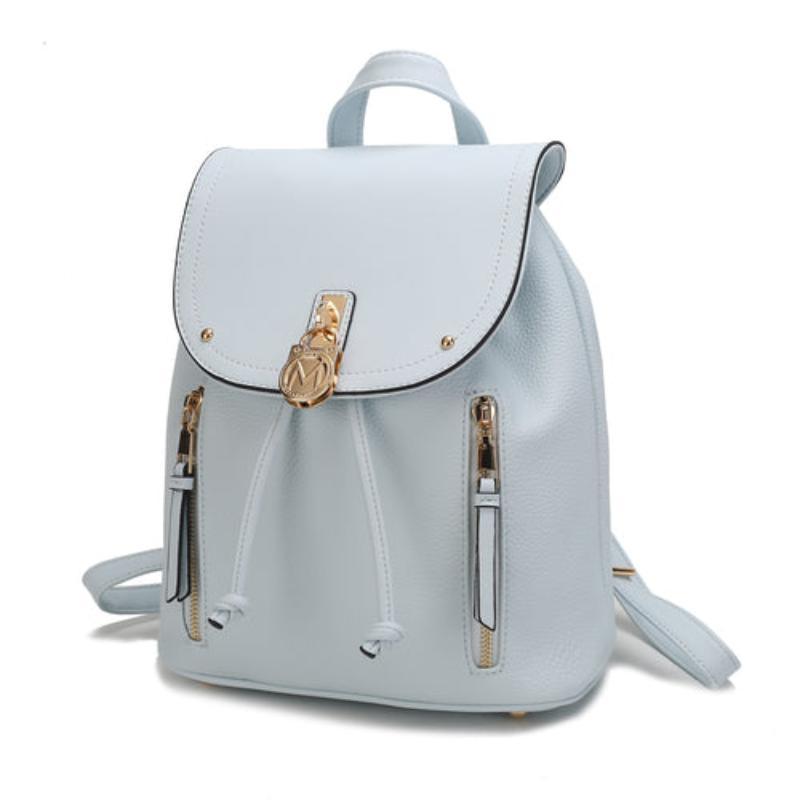 Xandria Vegan Leather Women Backpack - LuxNovaHub 