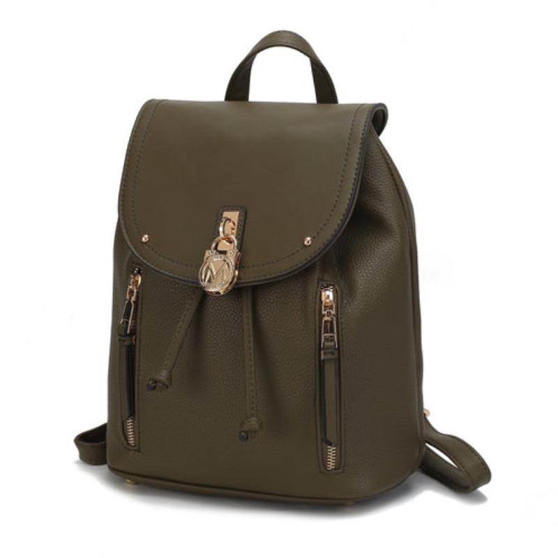 Xandria Vegan Leather Women Backpack - LuxNovaHub 