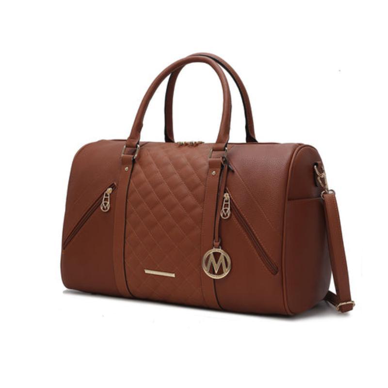 Allegra Vegan Leather Women Duffle - LuxNovaHub 