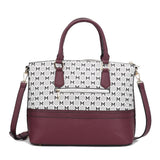 Print Women Tote Bag with matching Wristlet - LuxNovaHub 