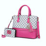 Print Women Tote Bag with matching Wristlet - LuxNovaHub 